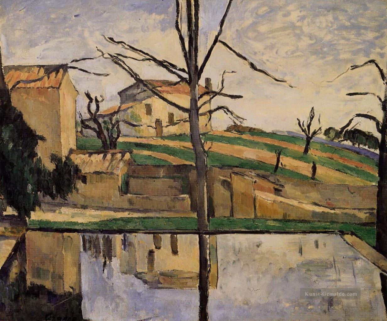 Der Pool bei Jas de Bouffan Paul Cezanne Ölgemälde